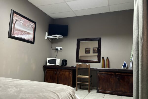 Interior of a room at Molopo Travel Inn