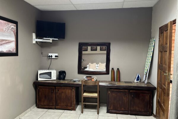 Interior of a room at Molopo Travel Inn