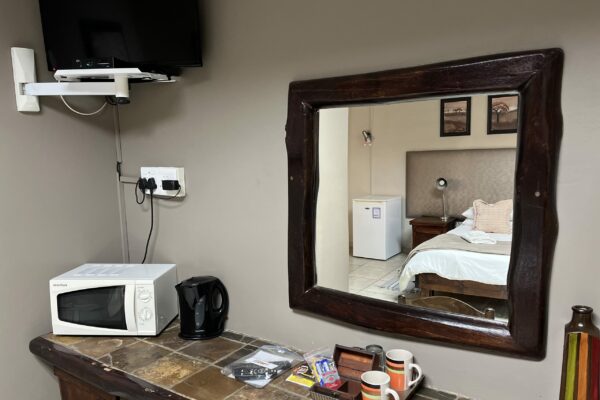 Interior of a room at Molopo Travel Inn